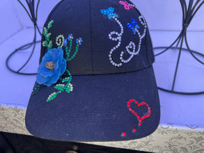 Lace floral and bling baseball caps to show off your personality and style
