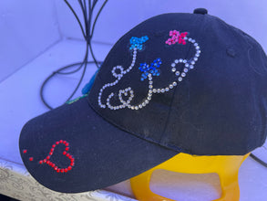 Lace floral and bling baseball caps to show off your personality and style