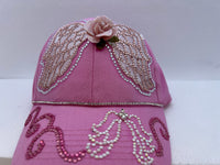 Baseball style caps with faith statements