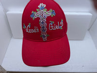 Baseball style caps with faith statements