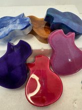 Resin guitar shaped pick holder