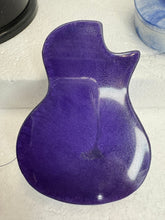 Resin guitar shaped pick holder