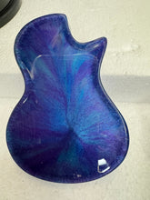 Resin guitar shaped pick holder
