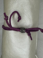 Silver Filigree Cross Bracelet: Polymer Clay, Adjustable Suede Cord