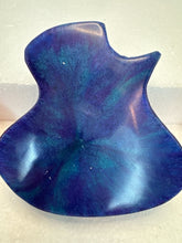 Resin guitar pick holder for large or standard picks