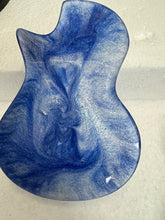Resin guitar shaped pick holder