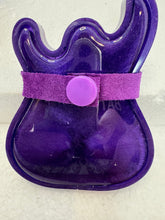 Resin pocket sized guitar pick holder