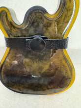 Resin pocket sized guitar pick holder