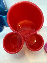 3slot pen pencil and scissor desk holders in resin