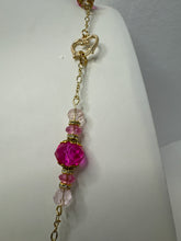 Gold Filigree Rose Necklace: Patterned Clay, Vintage Style