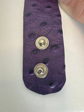 Embossed leather bracelets with a vintage look
