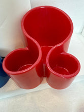 3slot pen pencil and scissor desk holders in resin