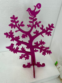 Colorful Resin Earring Tree Display Stand For Jewelry