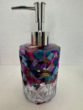 Unique Resin Soap Or Lotion Dispenser With Decor