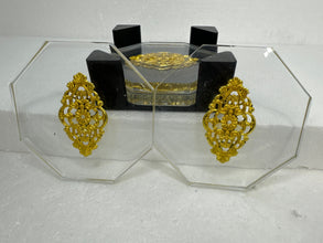 Resin coasters and holder