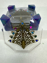 Resin coasters and holder