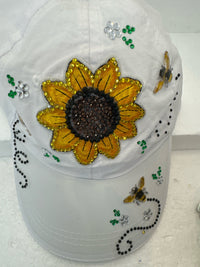 Women Lace Flower Baseball Cap