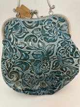 Classy Embossed Leather Victorian Style Handbag With Phone Slot