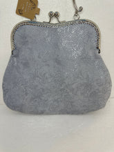 Classy Embossed Leather Victorian Style Handbag With Phone Slot