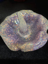 floral resin ring holders