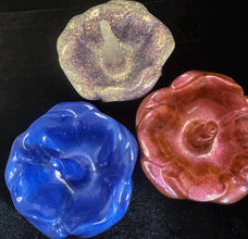 floral resin ring holders