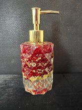 Resin soap or lotion dispenser in unique designs