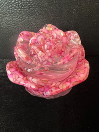 Resin Rose Jewelry Box: Decorative Trinket Holder