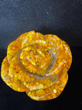 Resin Rose Jewelry Box: Decorative Trinket Holder