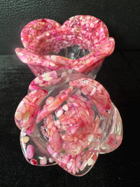 Resin Rose Jewelry Box: Decorative Trinket Holder