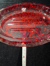 resin soap dishes of varied mediums in resin