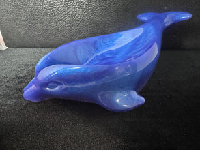 dolphin soap holder in resin