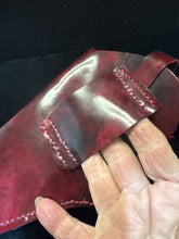 left handed leather gun holsters in small size