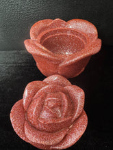 Resin Rose Jewelry Box: Decorative Trinket Holder