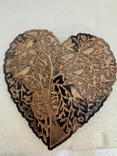 tree of life coaster set in resin