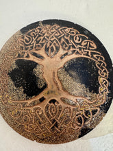 tree of life coaster set in resin