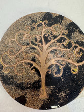 tree of life coaster set in resin