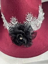 Girly Lace Flower Pearl Cowgirl Cowboy Hat With Bling