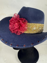 Girly Lace Flower Pearl Cowgirl Cowboy Hat With Bling