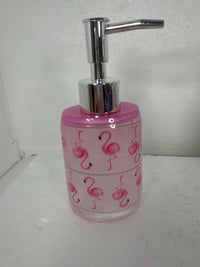 Resin soap or lotion dispenser in unique designs