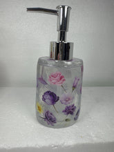 Resin soap or lotion dispenser in unique designs