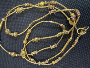 Versatile 3 Way Vertical Jewelry Piece Necklace Bracelet Anklet