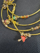 Versatile 3 Way Vertical Jewelry Piece Necklace Bracelet Anklet