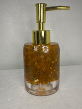 Resin soap or lotion dispenser in unique designs