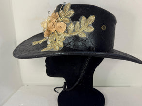 Fancy Custom Cowboy Hats With Lace Flowers And Bows