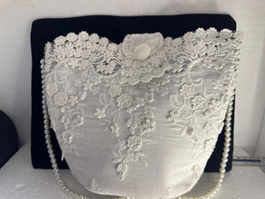 One Of A Kind Burbee Creation Cotton Lace Purse