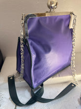 Floral Printed Leather Shoulder Purse