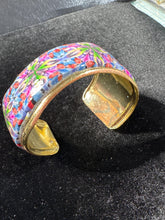 Polymere Clay Kaleidoscope Pattern Adjustable Bracelet