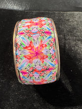 Polymere Clay Kaleidoscope Pattern Adjustable Bracelet