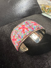 Polymere Clay Kaleidoscope Pattern Adjustable Bracelet