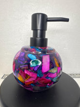 Resin soap or lotion dispenser in unique designs